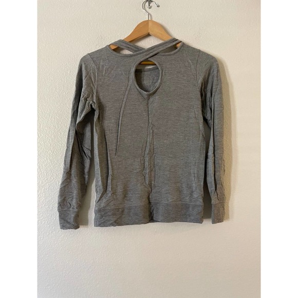 Threads 4 Thought Size 12 Girls Hazelle Tunic Pullover Sweater Cross-Back Cutout - Picture 3 of 8